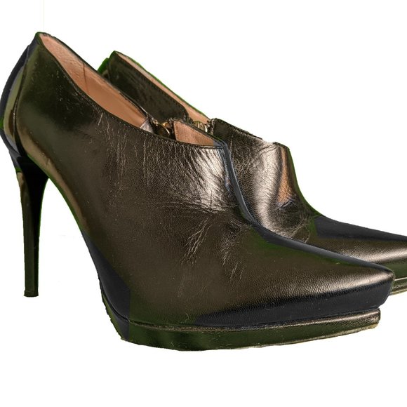 Herve leger leather shoes / booties - Picture 5 of 5